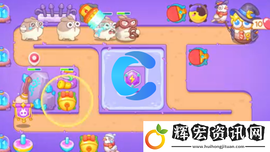 保衛(wèi)蘿卜4阿波與魔法寶藏第一百一十七關(guān)圖文攻略