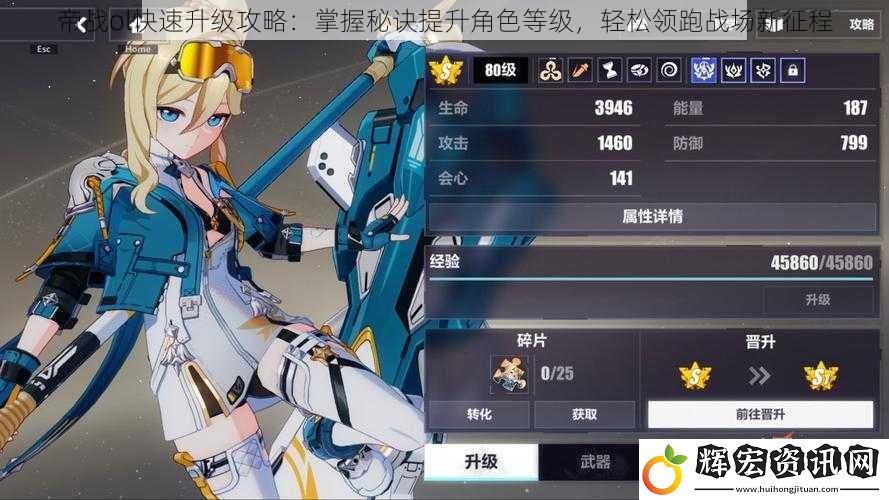 帝戰(zhàn)ol快速升級攻略：掌握秘訣提升角色等級，輕松領(lǐng)跑戰(zhàn)場新征程