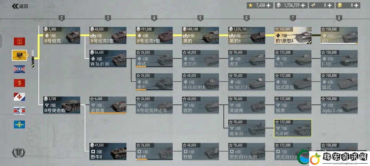 戰(zhàn)地風(fēng)暴中戰(zhàn)車坦克種類繁多