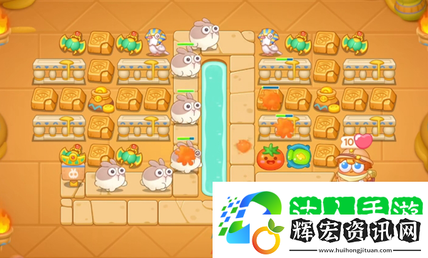 保衛(wèi)蘿卜4法老歸來第41關(guān)怎么過
