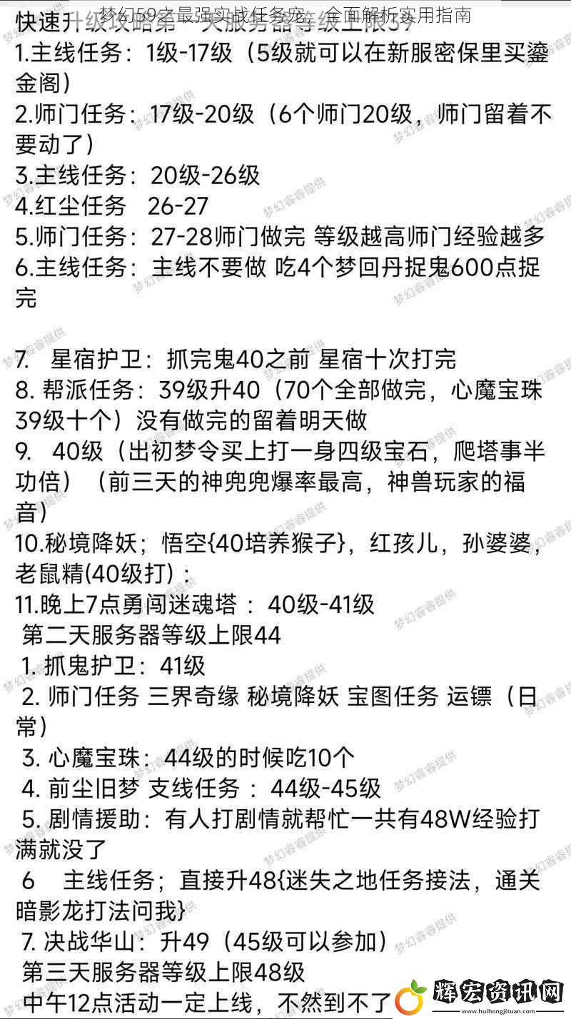 夢(mèng)幻59之最強(qiáng)實(shí)戰(zhàn)任務(wù)寵，全面解析實(shí)用指南