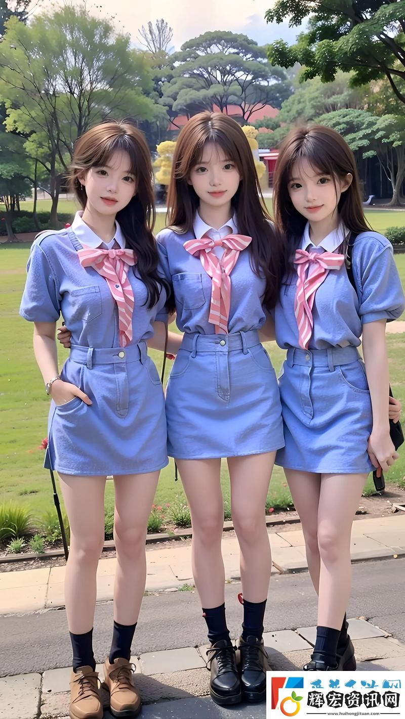 三胞胎姐妹齊上陣